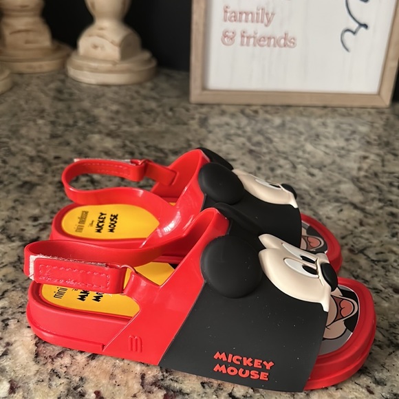 COPY - Kids 11 Unisex Melissa x Disney Mickey & Friends Water Resist Slingback … - Picture 7 of 12